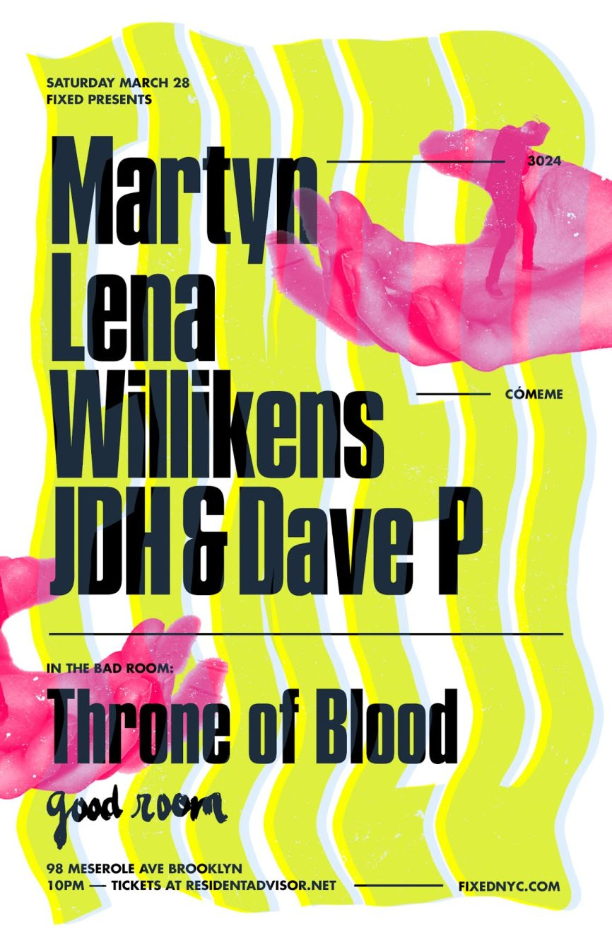 Fixed with Martyn and Lena Willikens - Flyer front