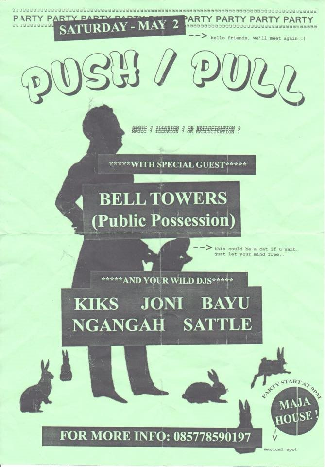 Push / Pull: Magic (W/ Bell Towers) - Flyer front