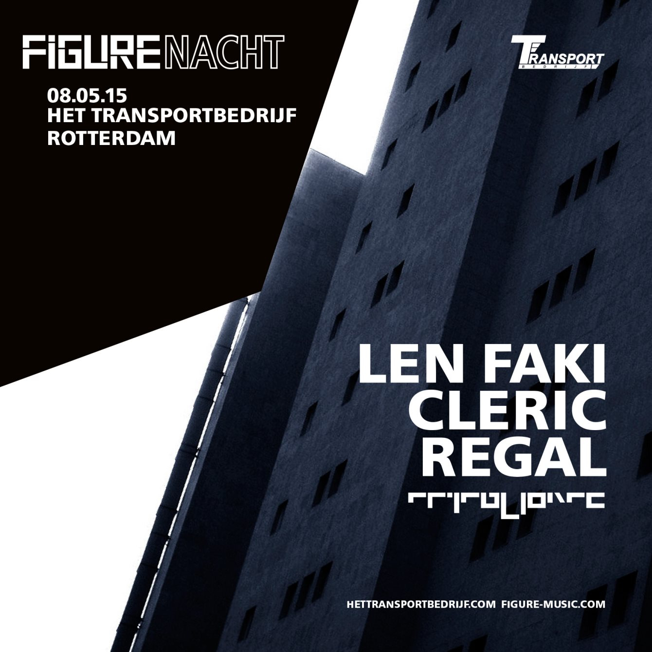 Figurenight: Len Faki, Cleric & Regal - Flyer front
