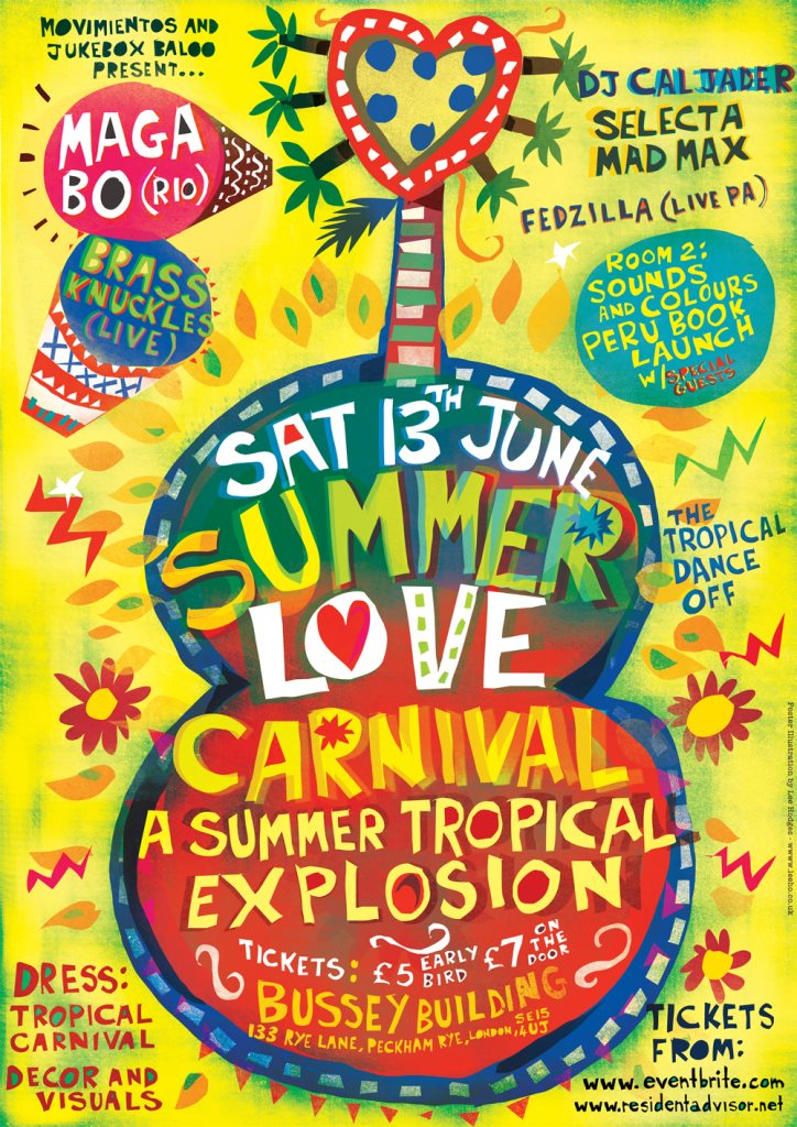 Summer Love Carnival - Flyer front