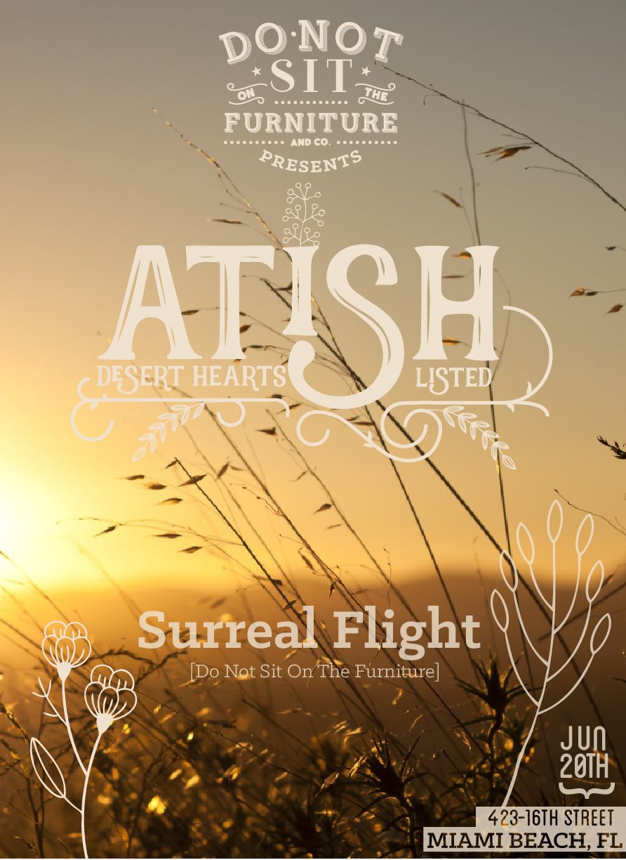 Atish - Flyer front