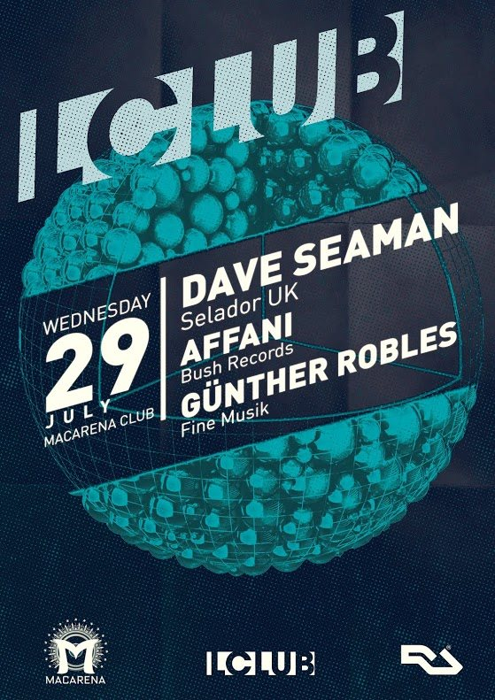 Lclub with Dave Seaman - Flyer back