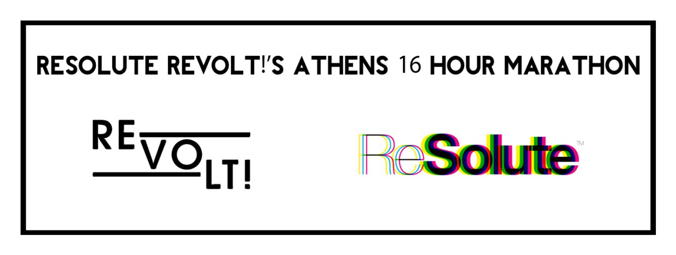 Resolute Revolt!'s Athens 16-Hour Party Feat. Raresh - Flyer back