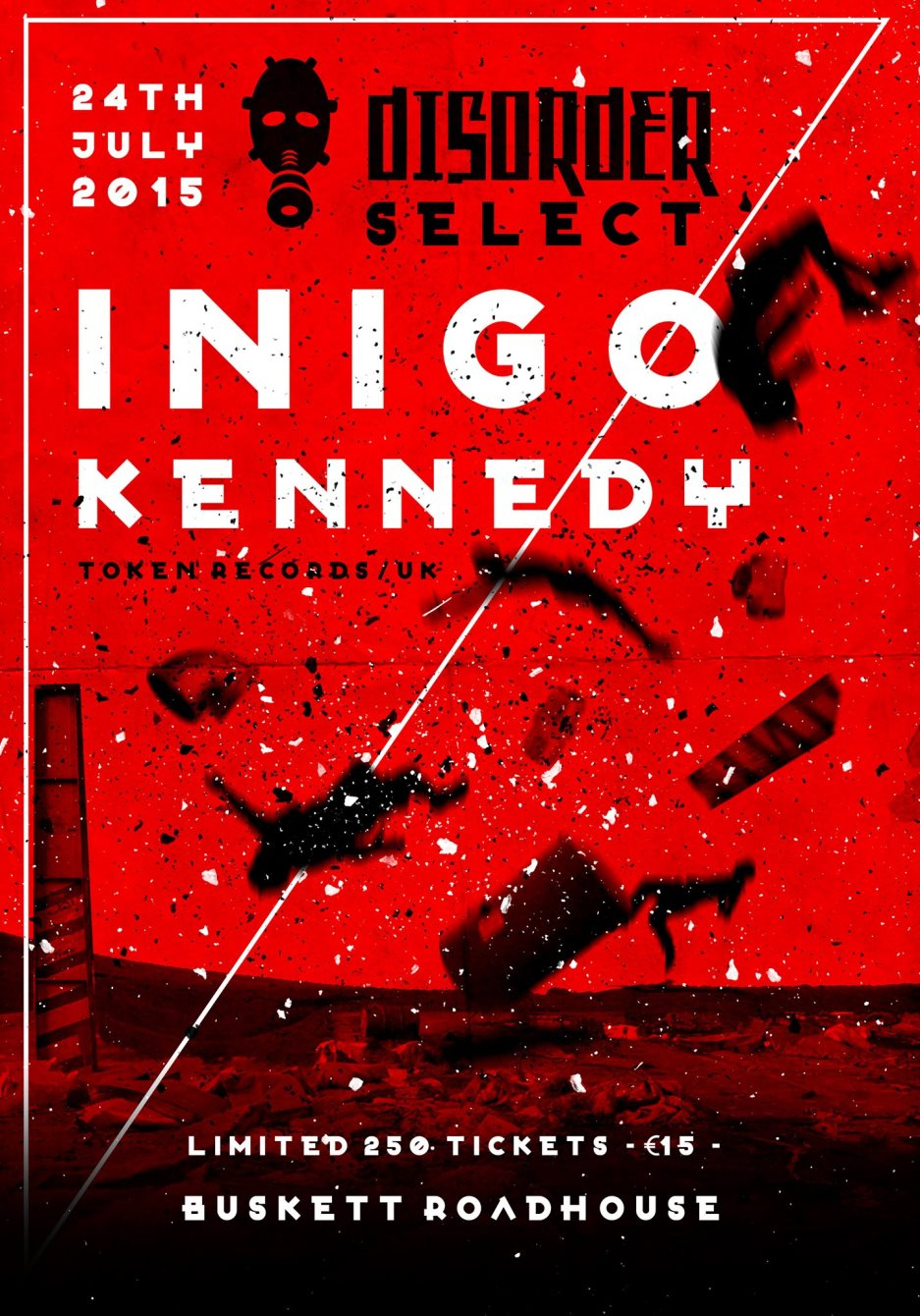 Disorder Select with Inigo Kennedy - Flyer front
