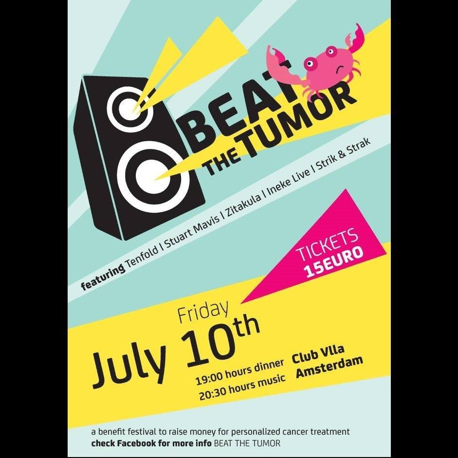 Beat the Tumor - Flyer front
