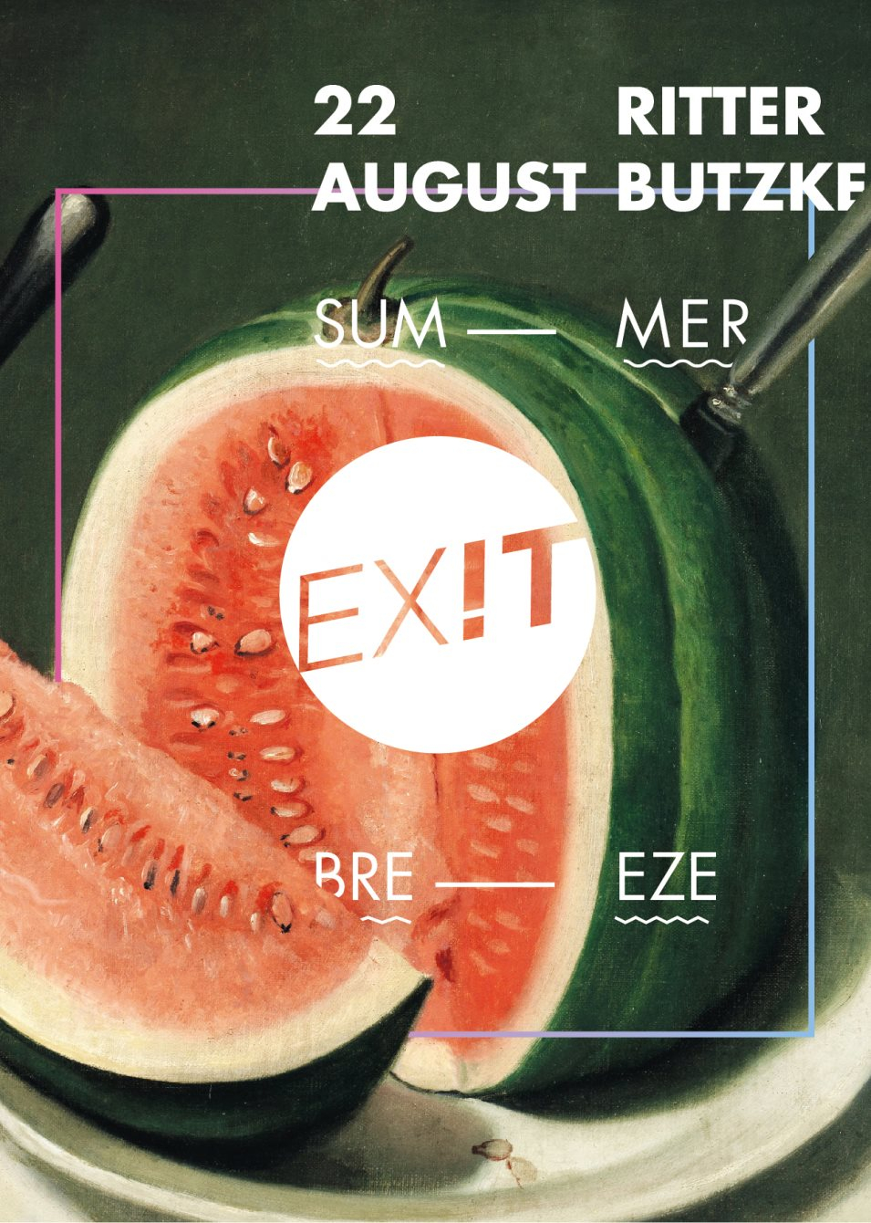 Ex!t - Summer Breeze - Flyer front