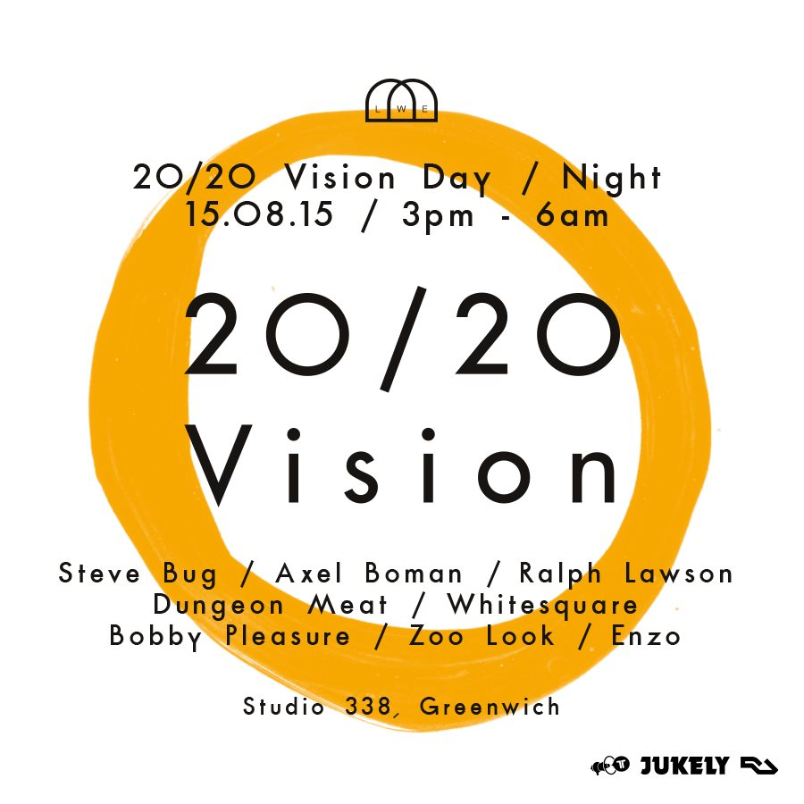 LWE presents 20/20 Vision Day / Night - Flyer front