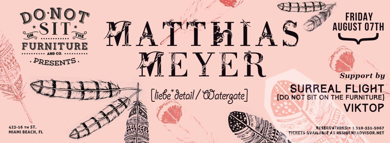 Matthias Meyer - Flyer front