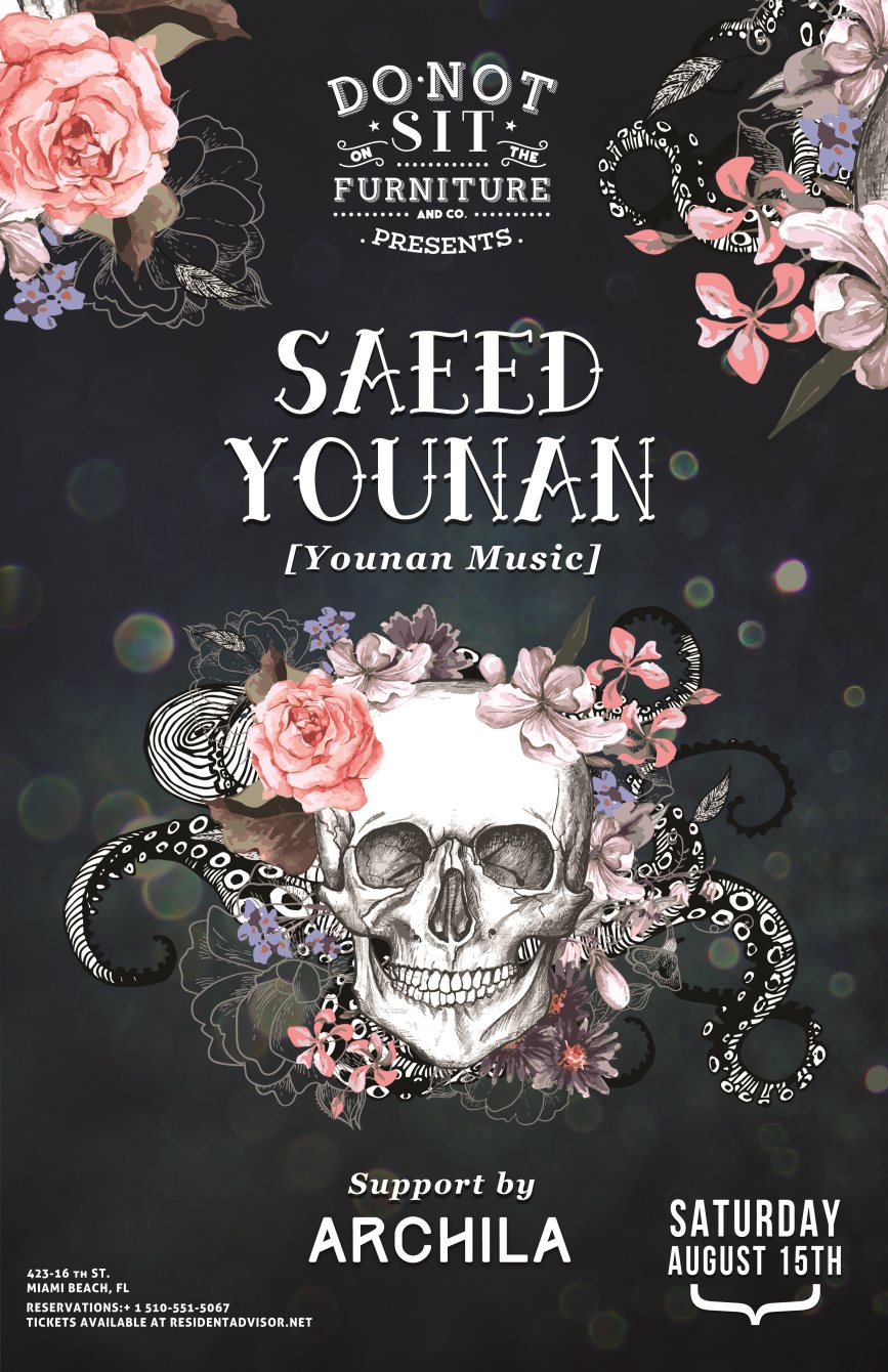 Saeed Younan - Flyer front