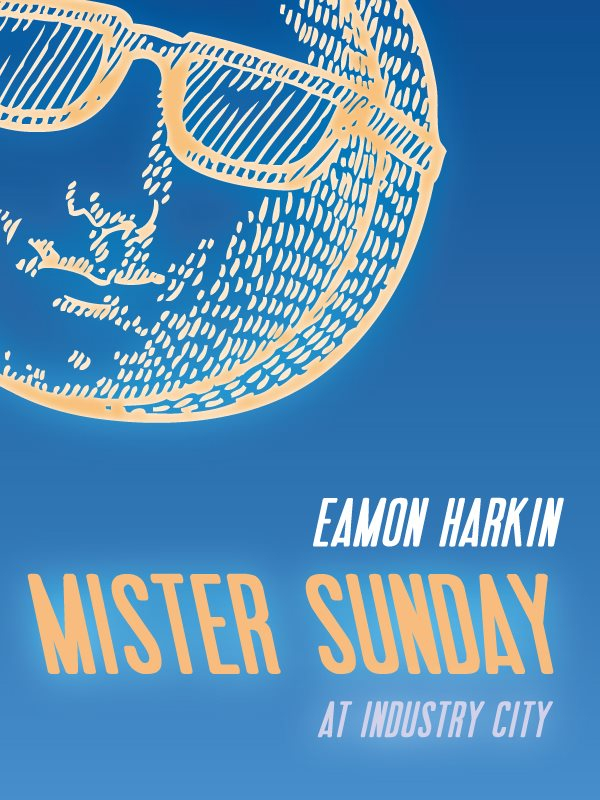 Mister Sunday: Eamon Harkin Solo All Day - Flyer back