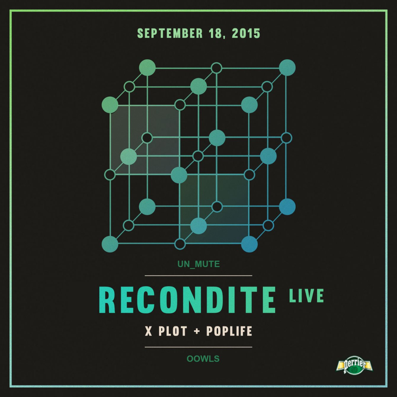 Recondite [ Innervisions + Life and Death ] One Night Only No. 4 - Flyer front