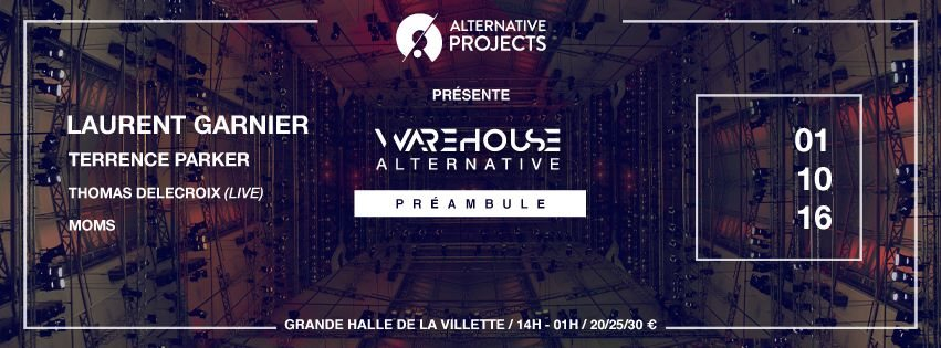 Warehouse Alternative: Préambule - Flyer back