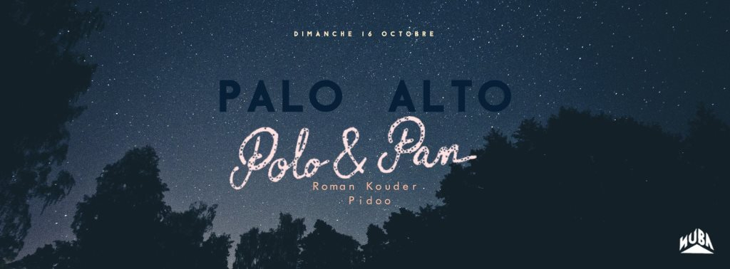 Palo Alto with Polo & Pan - Flyer front
