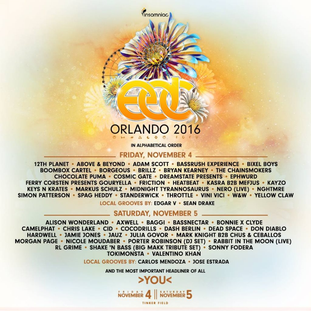 Edc Orlando At Tinker Field Orlando