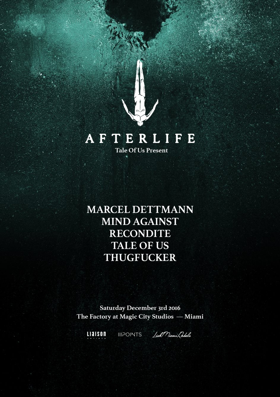 Afterlife Miami - Flyer front