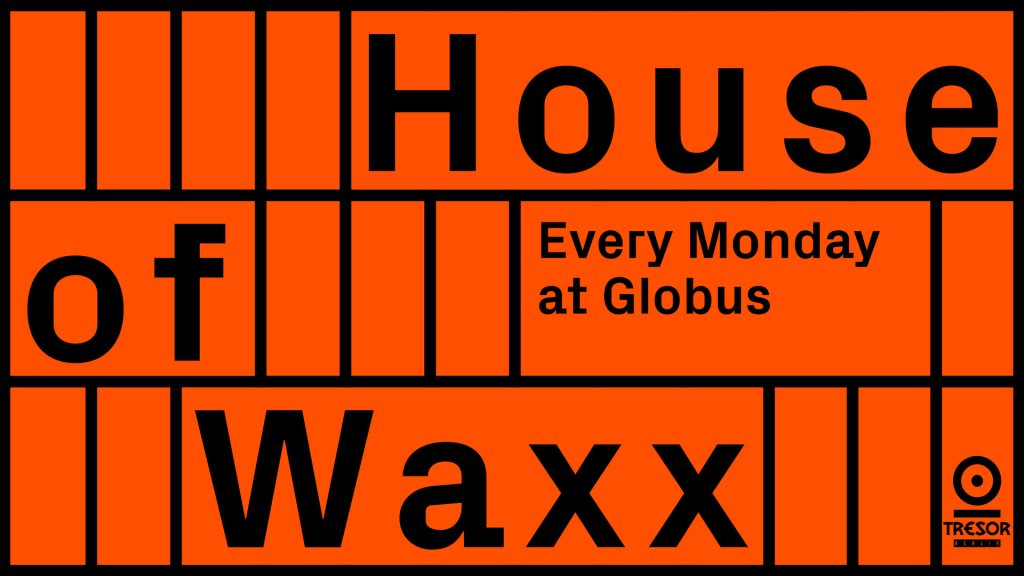 House Of Waxx - Flyer front