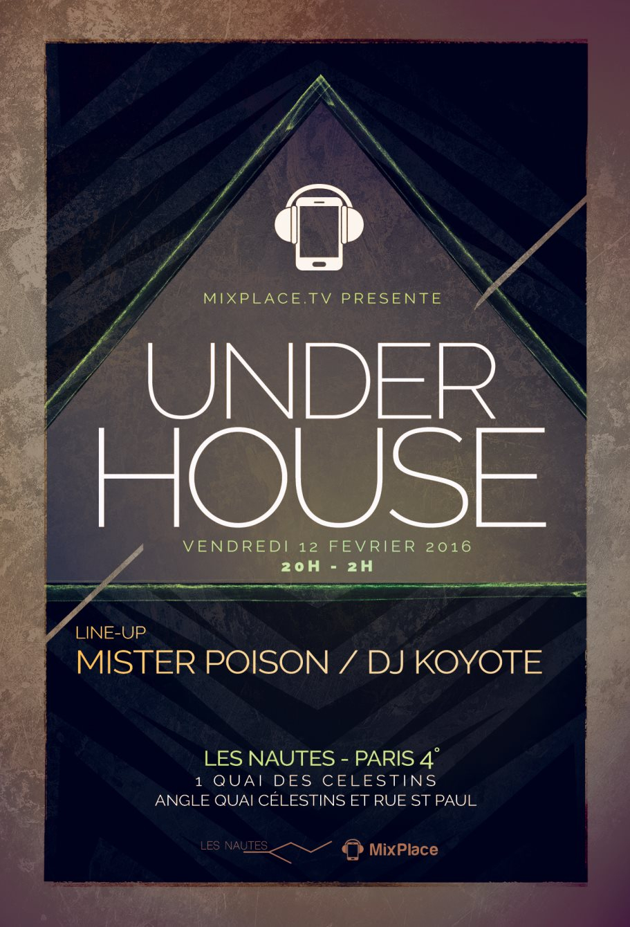 Mister Poison: Friday Under House - Flyer front