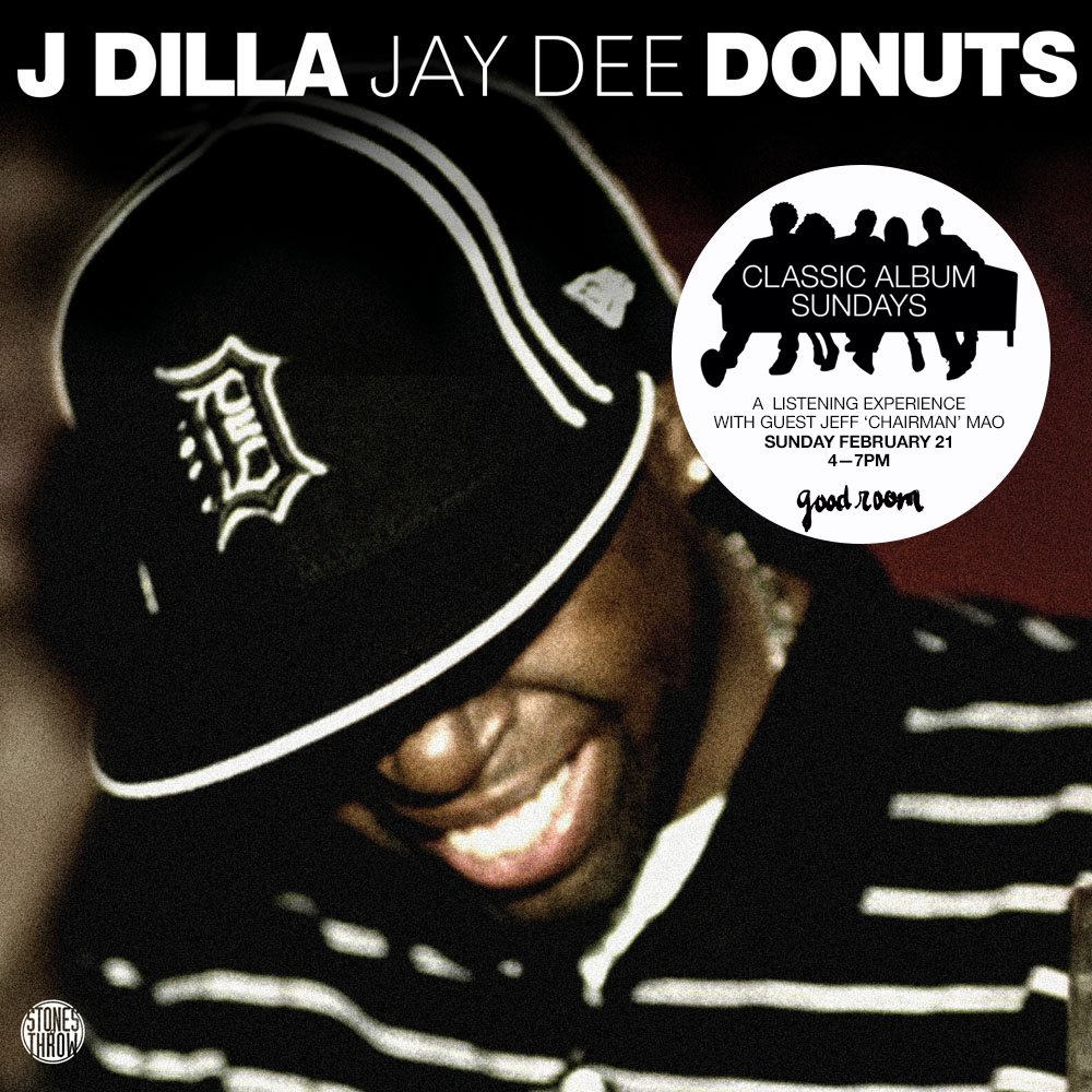 CAS NYC presents J Dilla 'Donuts' 10th Anniversary - Flyer front