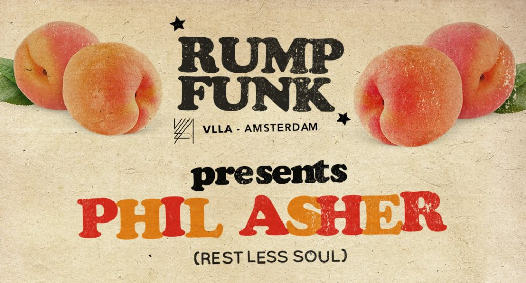 Rump Funk presents Phil Asher (UK) - Flyer front