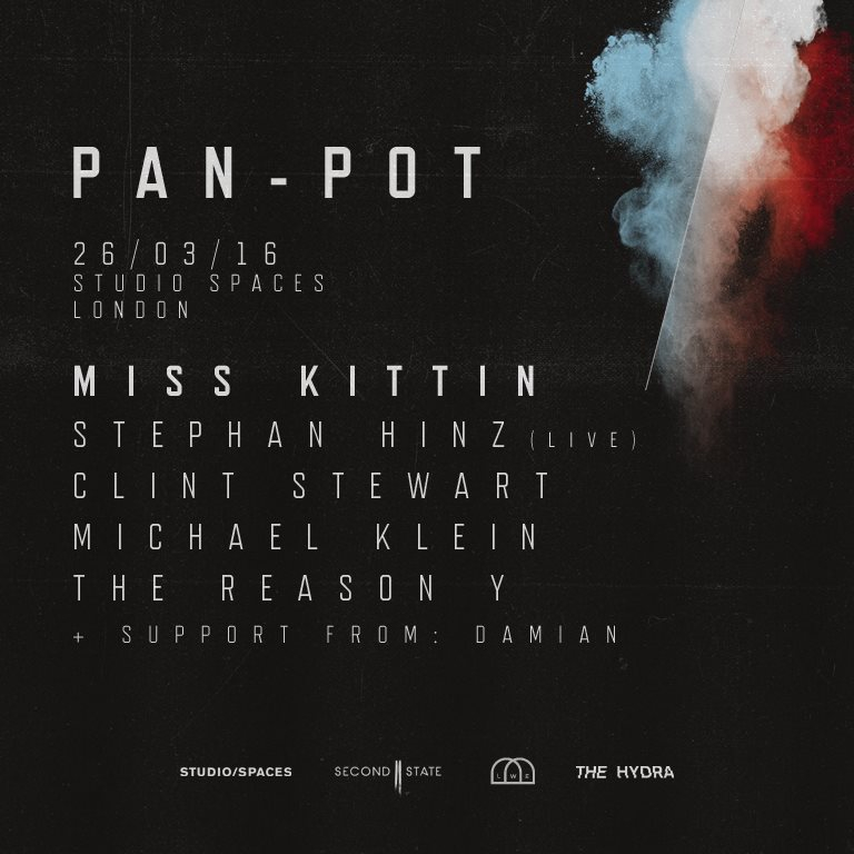 Second State: Pan Pot - Flyer front