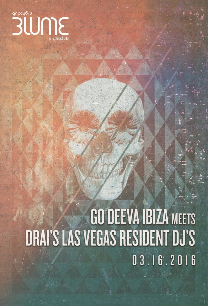 Go Deeva Ibiza Meets Drai's Las Vegas Residents - Flyer front