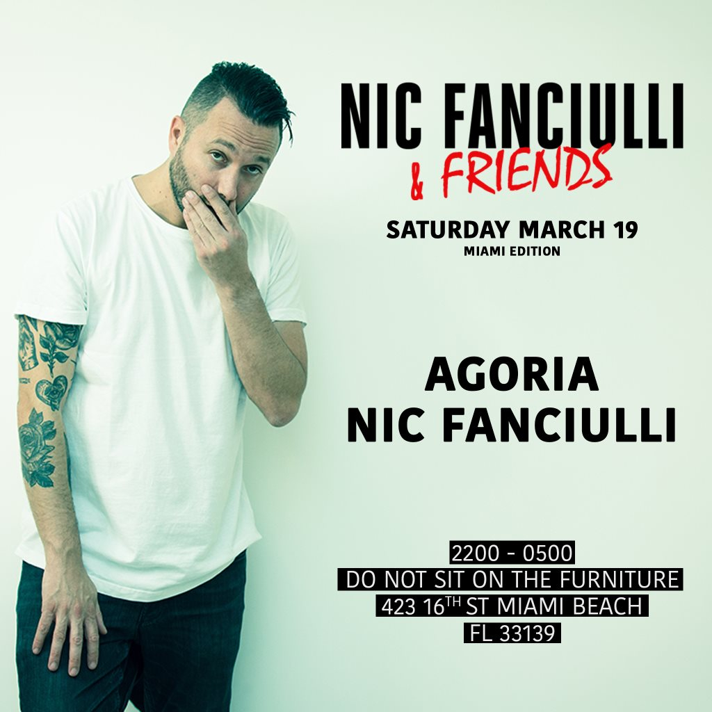 MMW: Nic Fanciulli & Friends - Flyer front