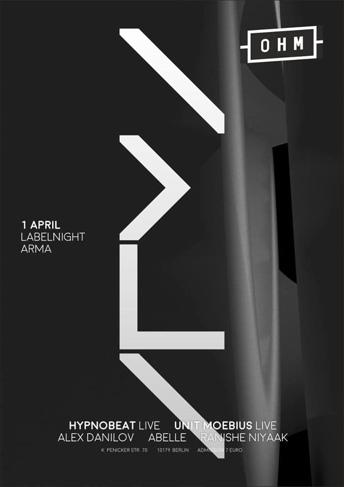 Arma Labelnight - Flyer front