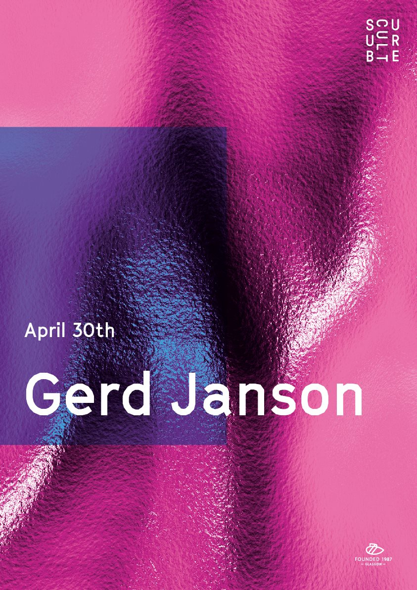 Subculture presents Gerd Janson - Flyer front