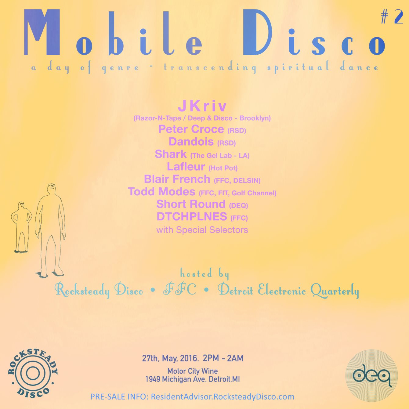 Mobile Disco #002 - Flyer front