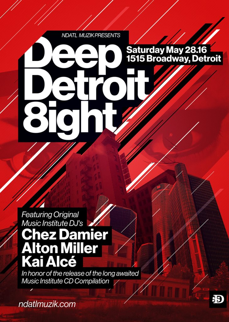 Deep Detroit - Flyer front