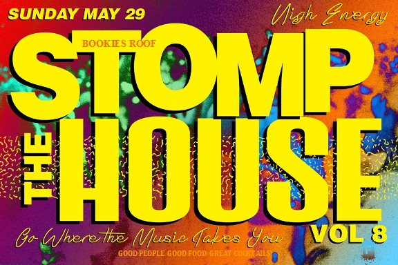 Stomp the House! Vol 8 - Flyer front