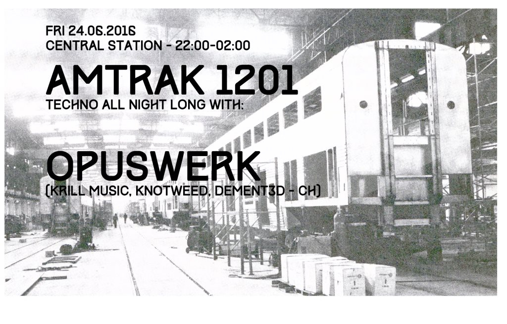 Amtrack 1201 - Flyer front