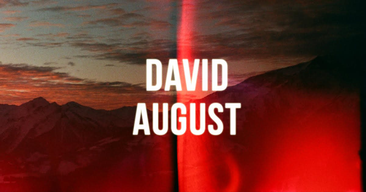 David August - Flyer front