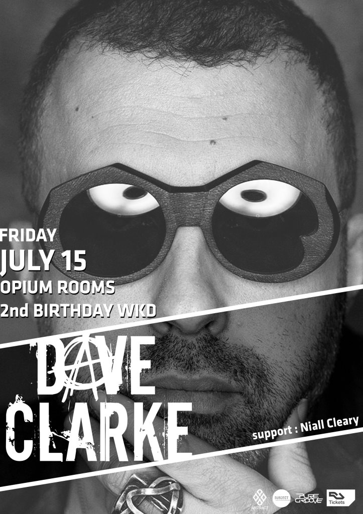 Dave Clarke - Flyer back