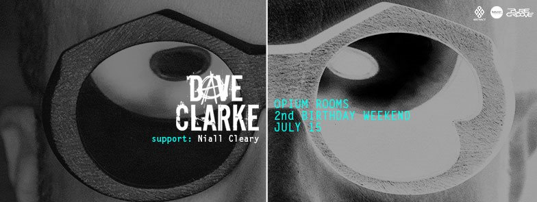 Dave Clarke - Flyer front