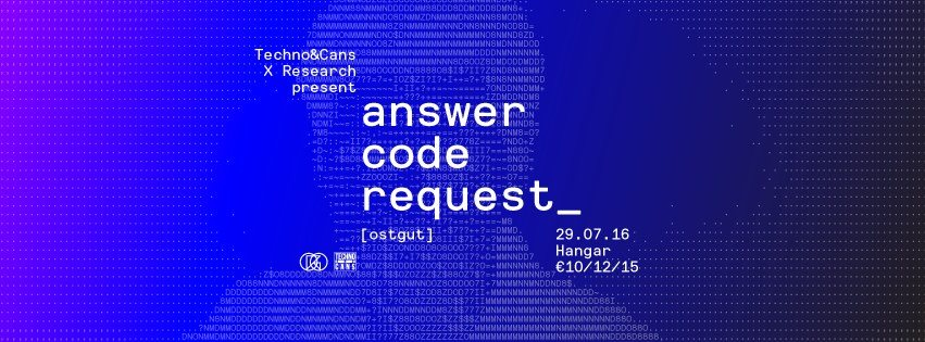 Answer Code Request - Flyer front