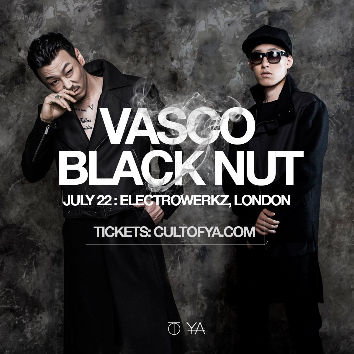 Vasco and Black Nut in London at Electrowerkz, London