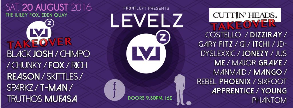 Frontleft present: Levelz - Flyer front