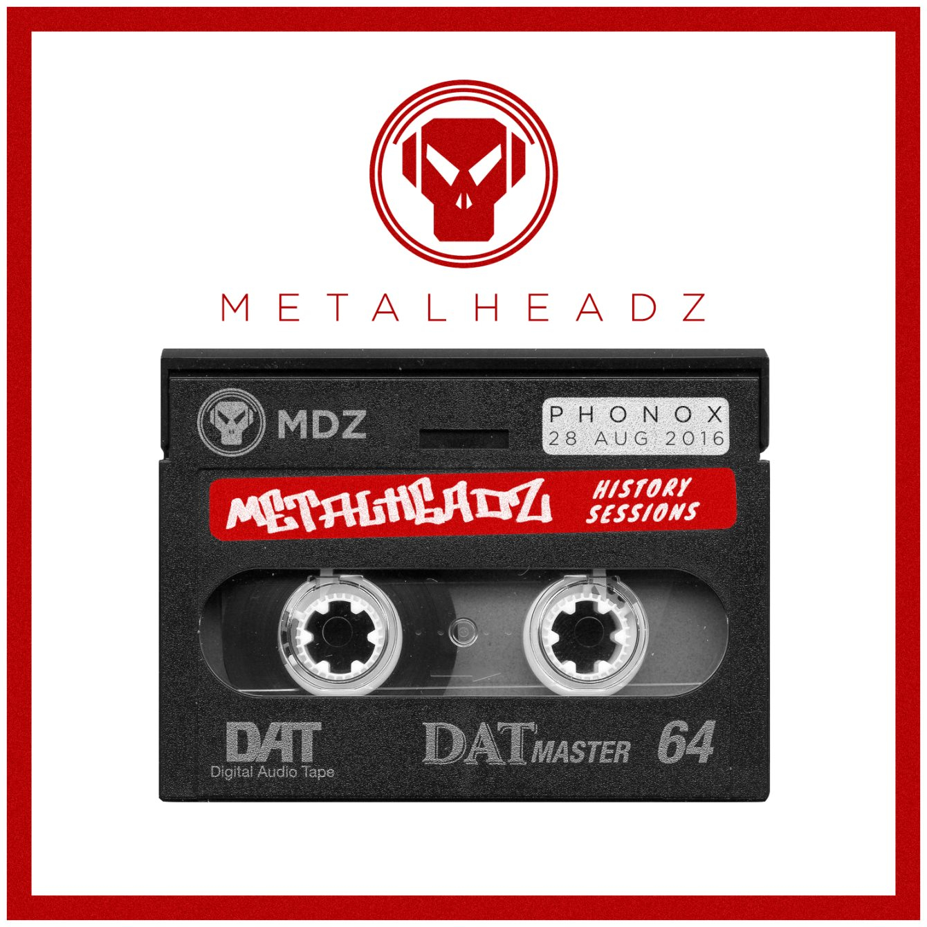Metalheadz History Sessions - Flyer front
