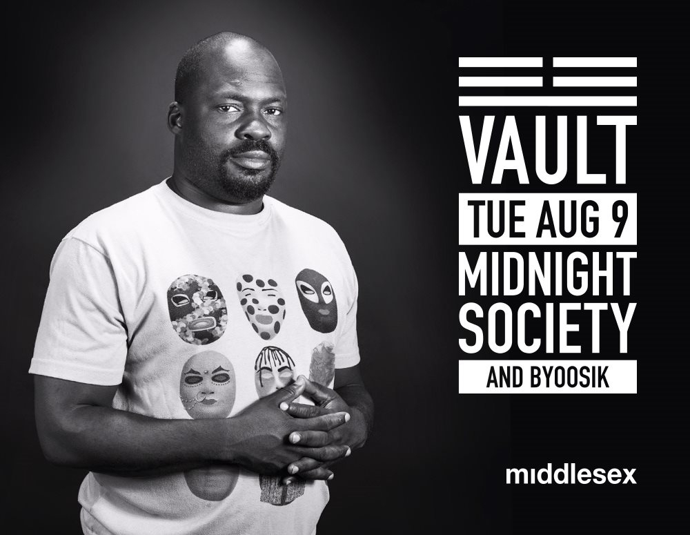 Vault with Midnight Society - Flyer front
