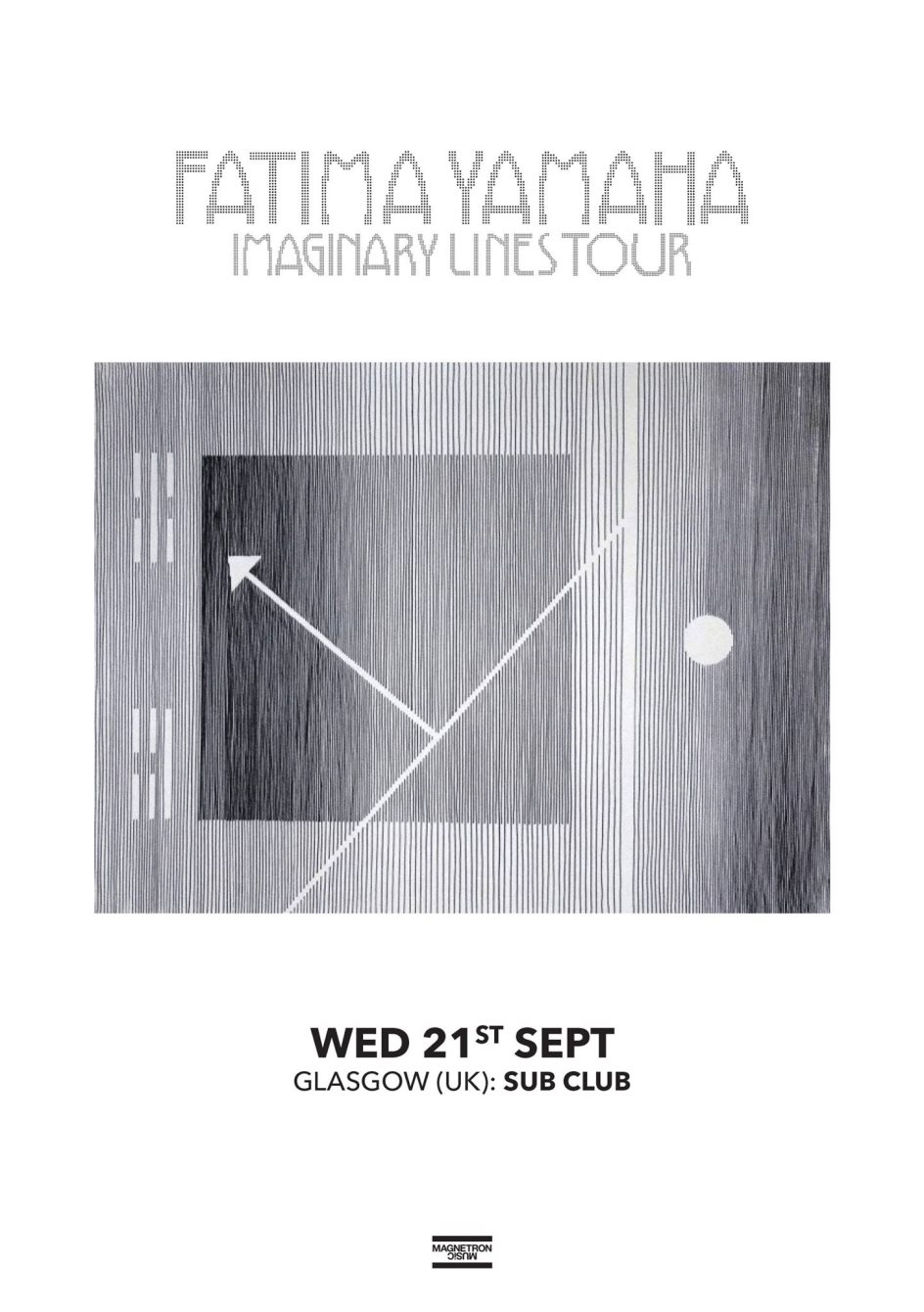 Fatima Yamaha・imaginary Lines Tour - Flyer front