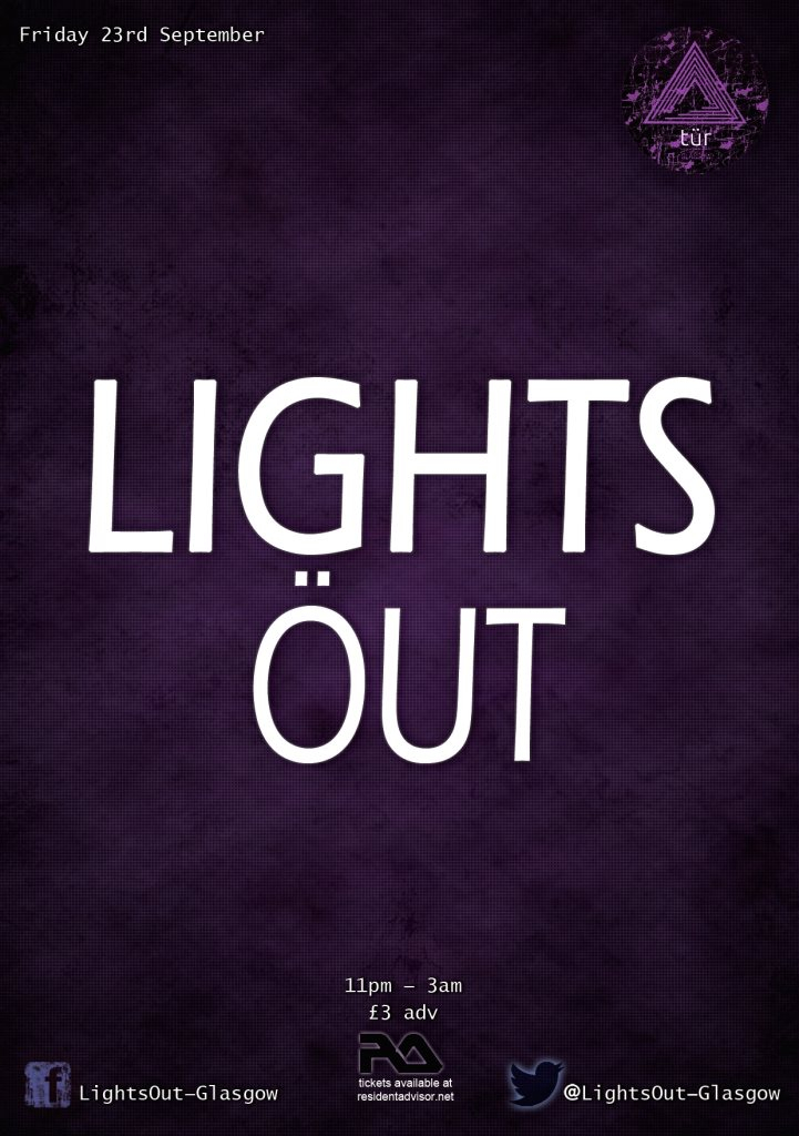 Lightsout presents: Mantis & Lightsout Residents - Flyer back