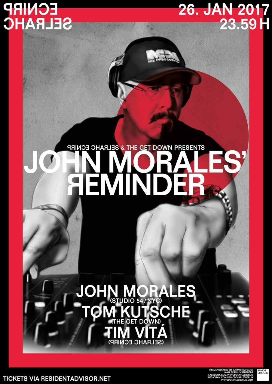 John Morales' Reminder - Flyer back