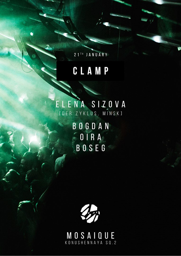 Clamp: Elena Sizova - Flyer front