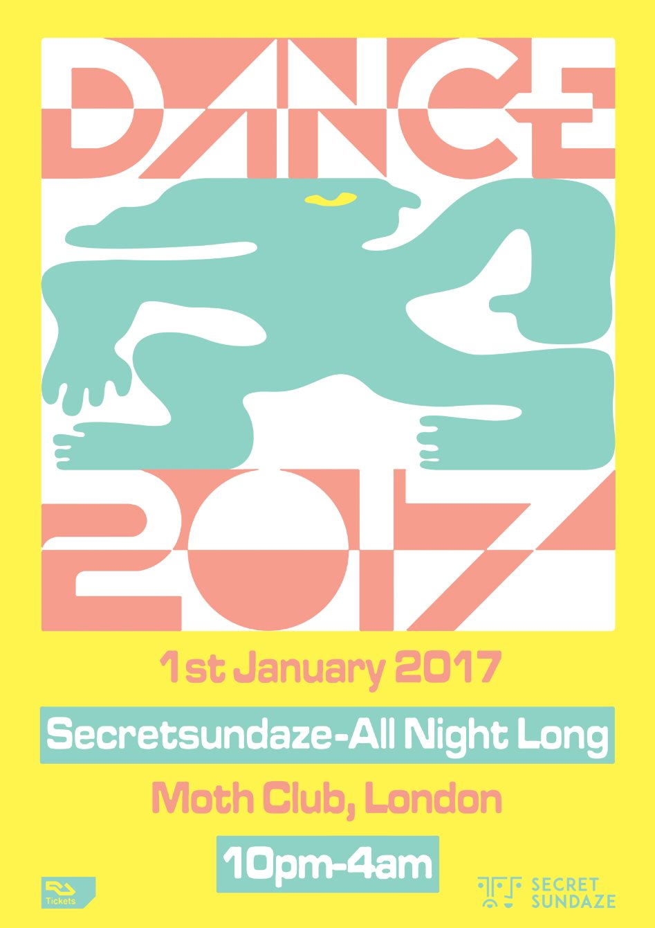 Secretsundaze presents Dance 2017 - Flyer back