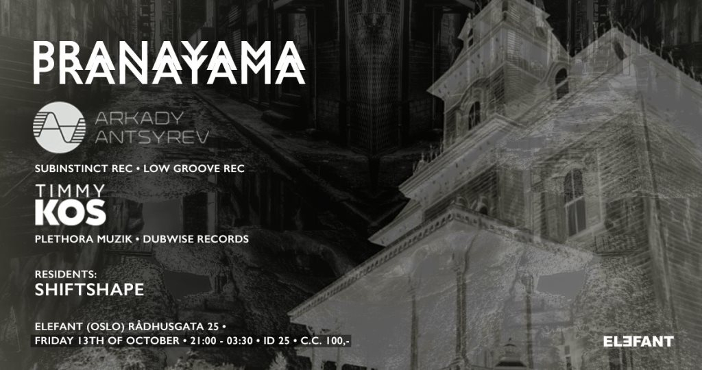 Pranayama - Flyer front