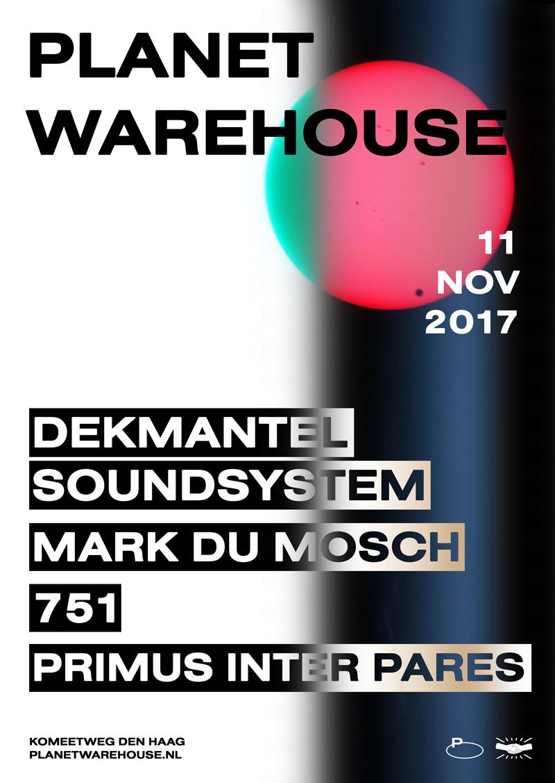 Planet Warehouse (Opening Night) - Flyer front