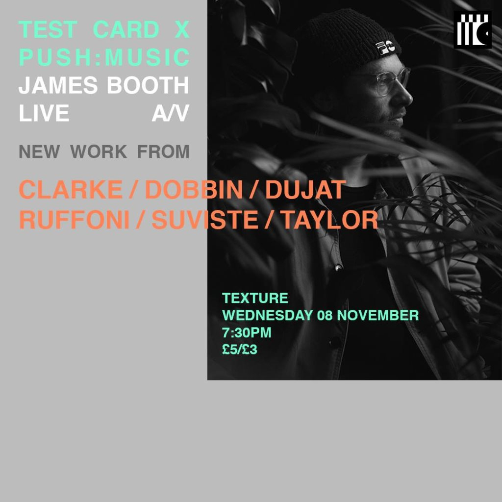 Test Card x Push:Music - Flyer front