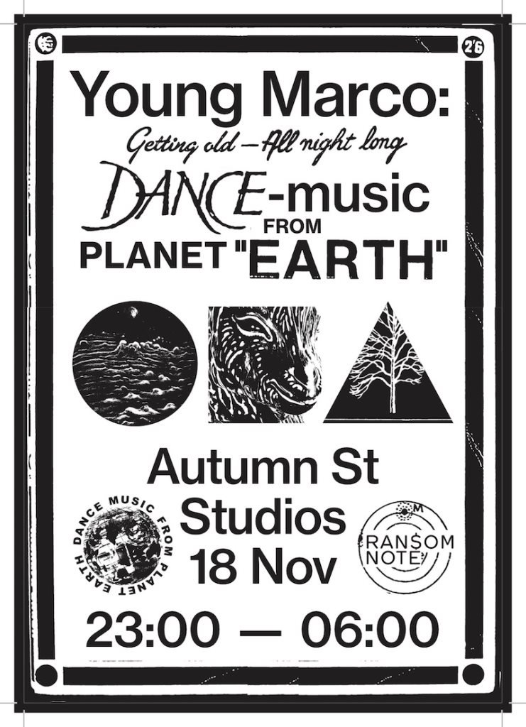 Young Marco Dance Music From Planet Earth At Bloc Autumn Street London