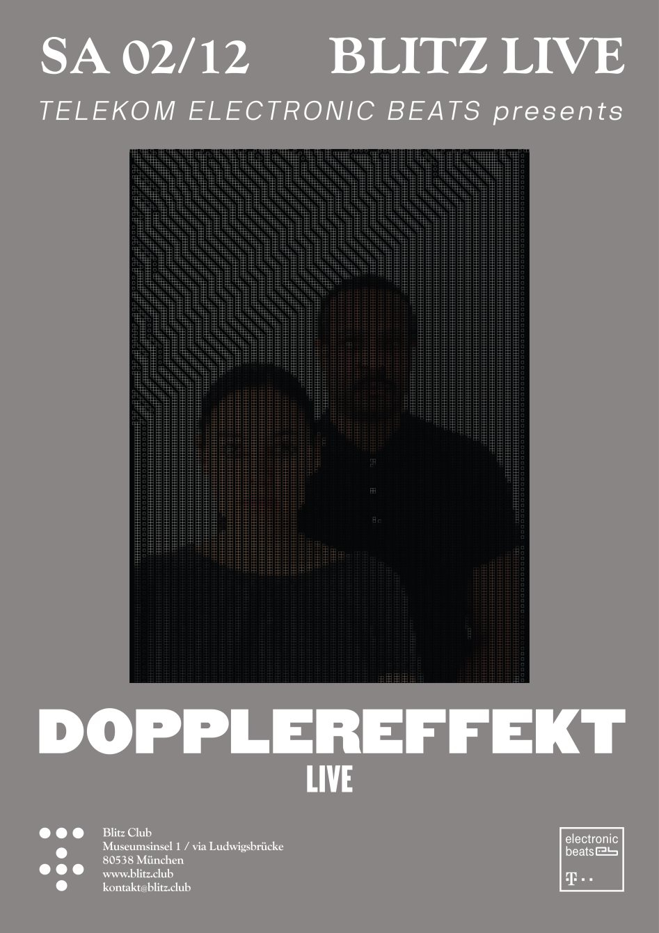 Dopplereffekt Pres. by Telekom Electronic Beats - Flyer back